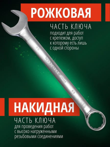 Изображение товара Гаечный ключ RockForce RF-75565