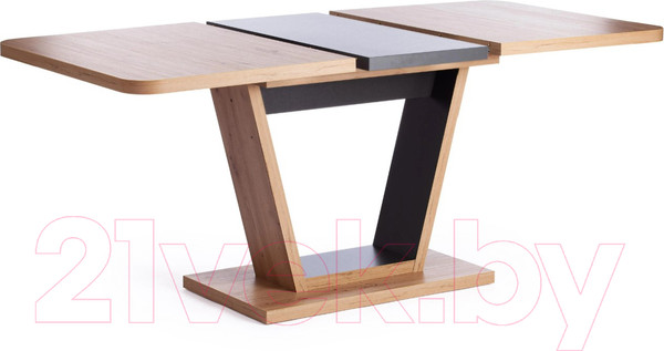Изображение товара Обеденный стол Tetchair Vox 132-172x85x75.5 (дуб артисан/графит)