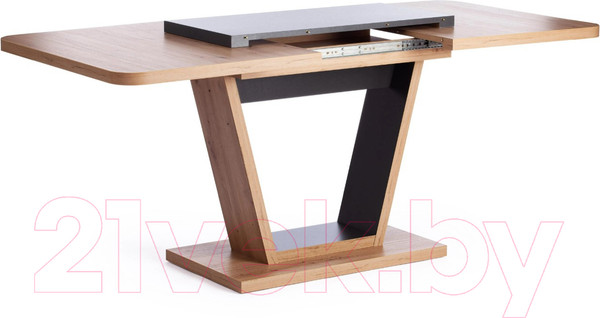 Изображение товара Обеденный стол Tetchair Vox 132-172x85x75.5 (дуб артисан/графит)