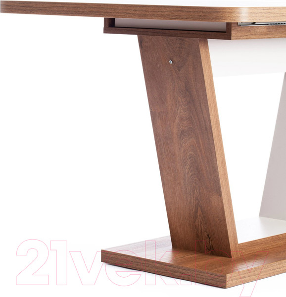 Изображение товара Обеденный стол Tetchair Vox 132-172x85x75.5 (дуб канзас/пепел)