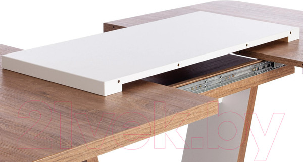 Изображение товара Обеденный стол Tetchair Vox 132-172x85x75.5 (дуб канзас/пепел)