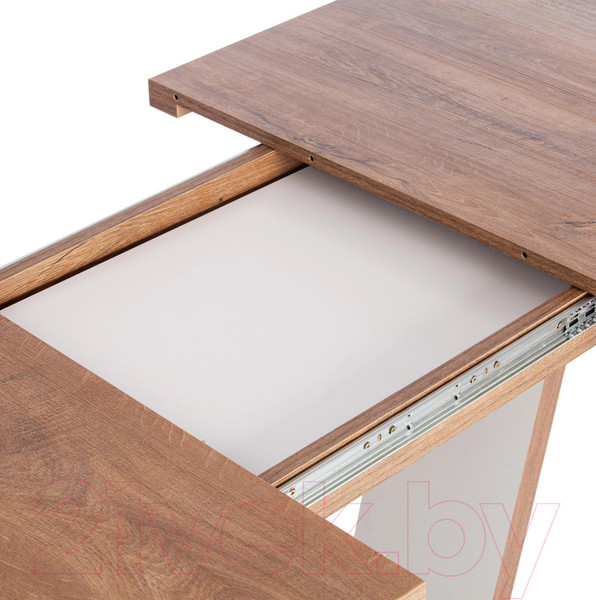 Изображение товара Обеденный стол Tetchair Vox 132-172x85x75.5 (дуб канзас/пепел)