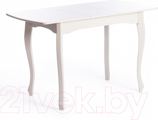 Изображение товара Обеденный стол Tetchair Caterina Provence 100+30x70x75 (бук/Ivory White)