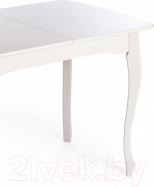 Изображение товара Обеденный стол Tetchair Caterina Provence 100+30x70x75 (бук/Ivory White)