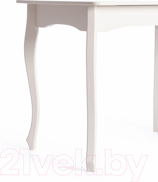 Изображение товара Обеденный стол Tetchair Caterina Provence 100+30x70x75 (бук/Ivory White)