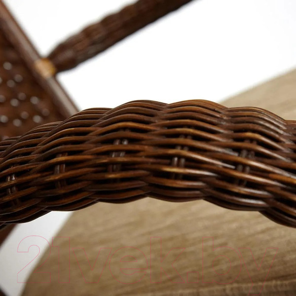 Изображение товара Комплект садовой мебели Tetchair Andrea (ротанг/античный орех)