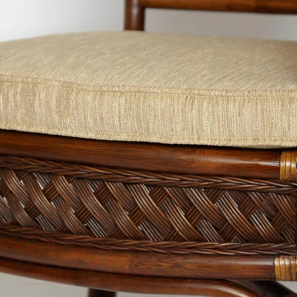 Изображение товара Комплект садовой мебели Tetchair Andrea (ротанг/античный орех)