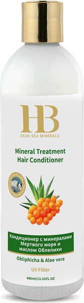 Изображение товара Кондиционер для волос Health & Beauty На основе минералов Мертвого моря для всех типов волос (400мл)
