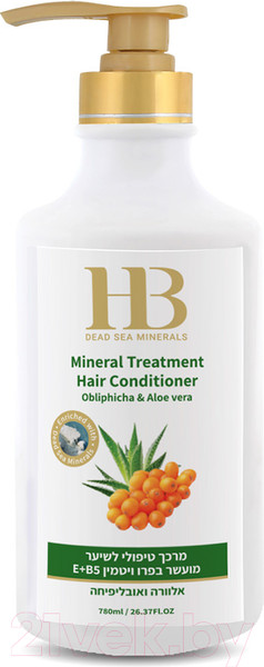 Изображение товара Кондиционер для волос Health & Beauty На основе минералов Мертвого моря для всех типов волос (780мл)