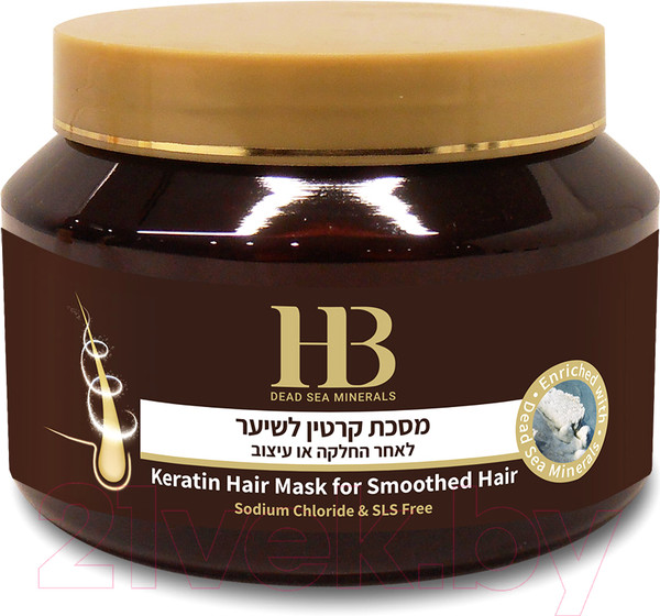 Изображение товара Маска для волос Health & Beauty С кератином (500мл)