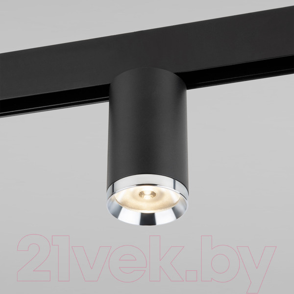 Изображение товара Трековый светильник Elektrostandard Ringe 85506/01 (черный/серебристый)