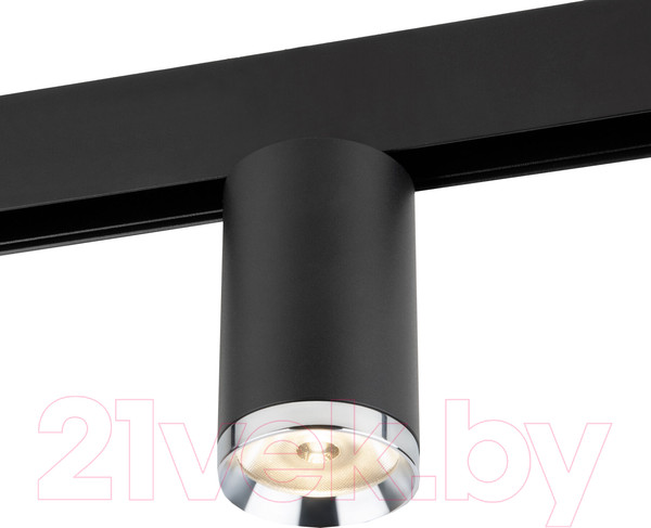 Изображение товара Трековый светильник Elektrostandard Ringe 85506/01 (черный/серебристый)