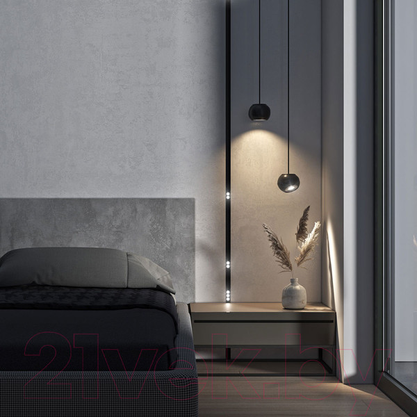 Изображение товара Трековый светильник Elektrostandard Lars 85033/01 (черный)