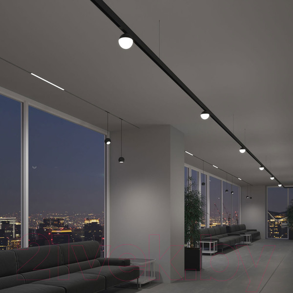 Изображение товара Трековый светильник Elektrostandard Lars 85033/01 (черный)