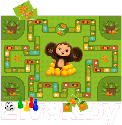 Изображение товара Настольная игра Геодом С карточками. Чебурашка / 4660136225607