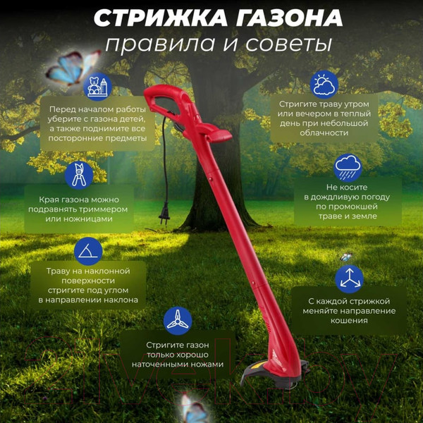 Изображение товара Триммер электрический Wortex TE 2203-1 (0318251)