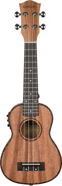 Изображение товара Укулеле Cascha Mahogany Series HH-2026E (с чехлом, натуральный)