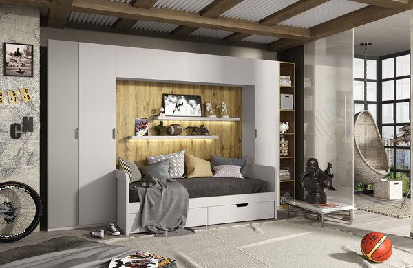 Изображение товара Односпальная кровать Anrex Modern 90-2 (персидский жемчуг)