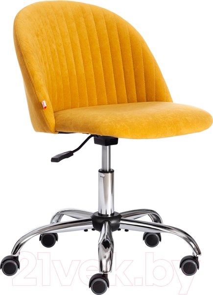 Изображение товара Кресло офисное Tetchair Melody (велюр Clermon/горчичный 170)