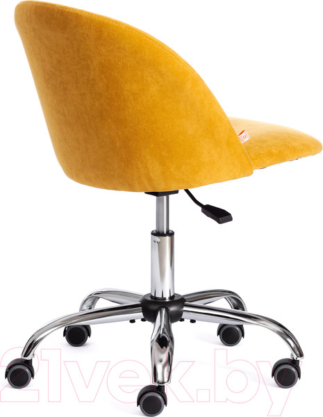 Изображение товара Кресло офисное Tetchair Melody (велюр Clermon/горчичный 170)