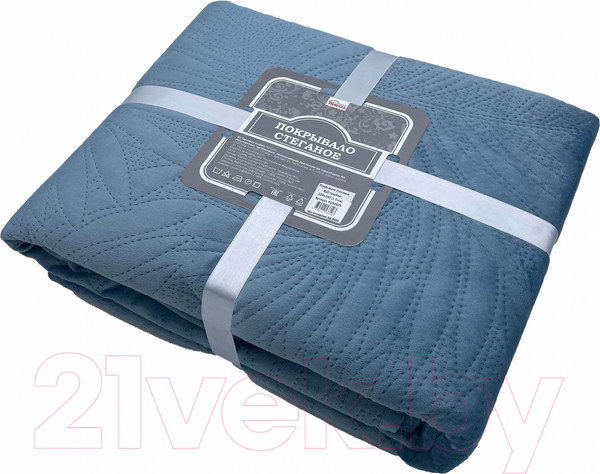 Изображение товара Покрывало Belezza Bali 200x220 (голубой)