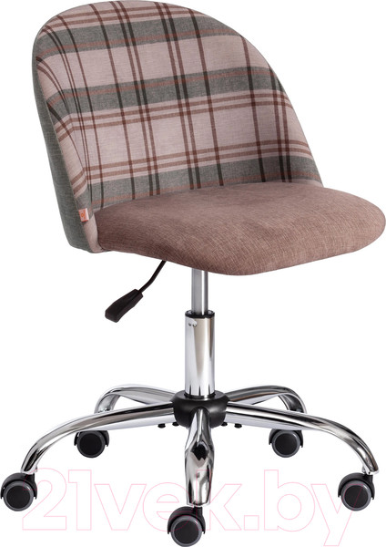 Изображение товара Кресло офисное Tetchair Melody (зеленый Scotch цвет 3/зеленый Scotch комп 4/коричневый Scotch комп 1)