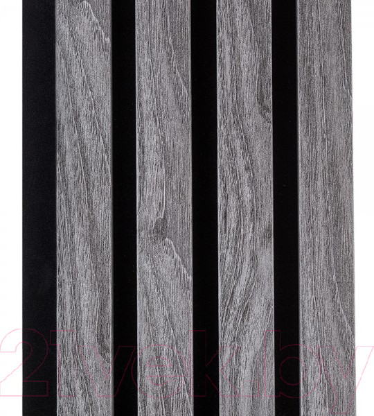 Изображение товара Реечная панель Grace МДФ панель 3D Line Modern L05 Серый тик (2750х160х19мм)