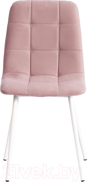 Изображение товара Стул Tetchair Chilly Max 45x54x90 (пыльно-розовый/белый)