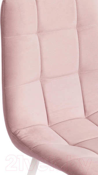 Изображение товара Стул Tetchair Chilly Max 45x54x90 (пыльно-розовый/белый)