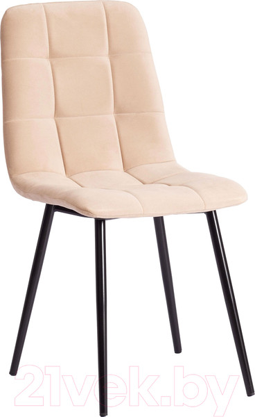 Изображение товара Стул Tetchair Chilly Max 45x54x90 (бежевый/черный)