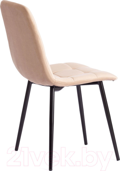 Изображение товара Стул Tetchair Chilly Max 45x54x90 (бежевый/черный)