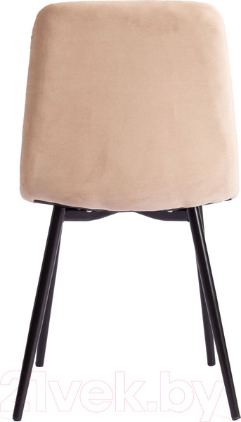 Изображение товара Стул Tetchair Chilly Max 45x54x90 (бежевый/черный)
