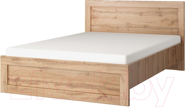 Изображение товара Полуторная кровать Anrex Mortiz 140 (дуб вотан)
