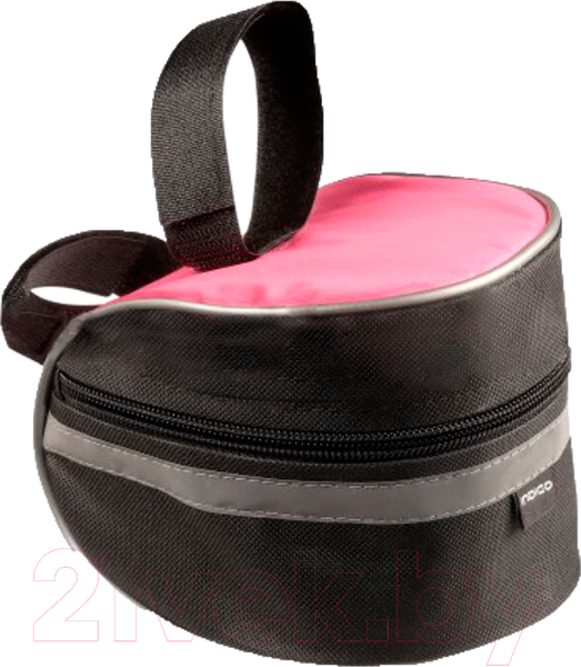 Изображение товара Сумка велосипедная Indigo Sport SM-421 (черный/розовый)