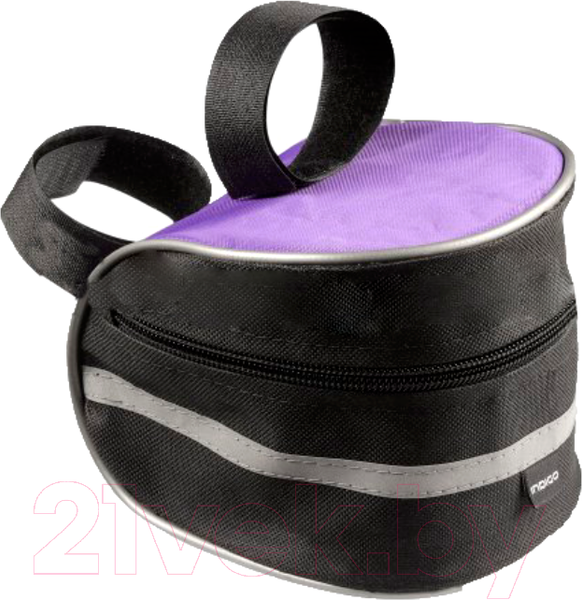 Изображение товара Сумка велосипедная Indigo Sport SM-421 (черный/фиолетовый)