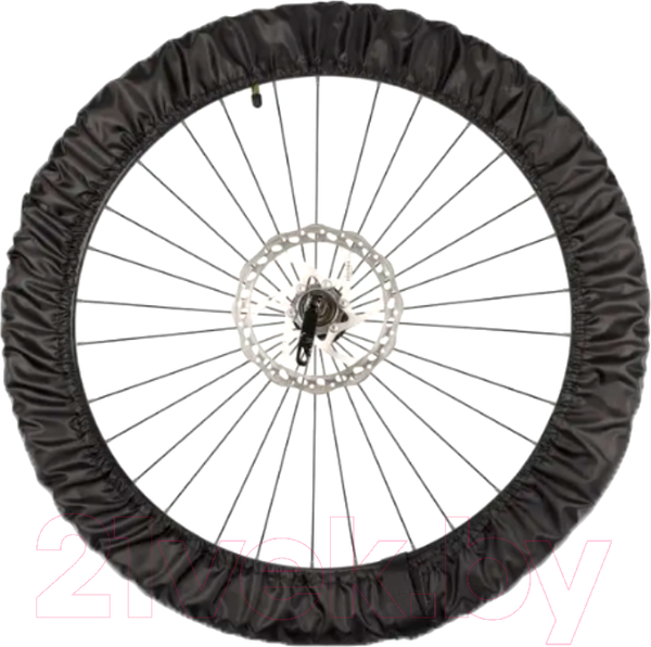 Изображение товара Набор чехлов на колеса велосипеда Indigo Sport SM-418 (2шт, черный)