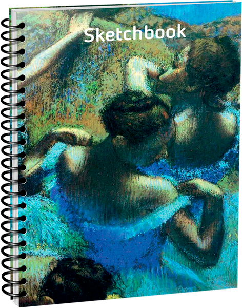 Изображение товара Скетчбук Попурри Дега. Голубые танцовщицы