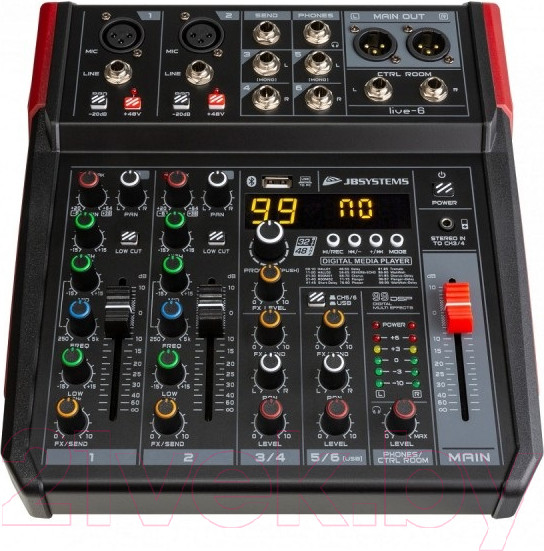 Изображение товара Микшерный пульт JB Systems Live-6
