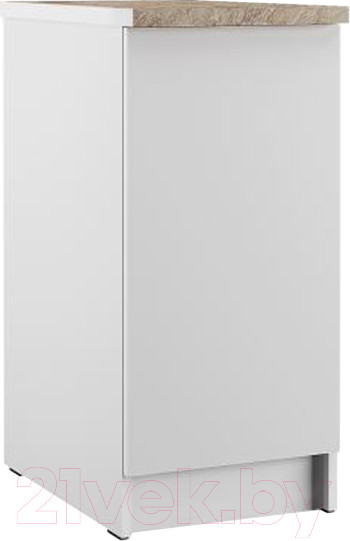 Изображение товара Шкаф-стол кухонный Eligard Urban ШСК 40 (белый/малага)