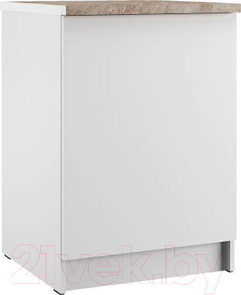 Изображение товара Шкаф-стол кухонный Eligard Urban ШСК1 60 (белый/малага)