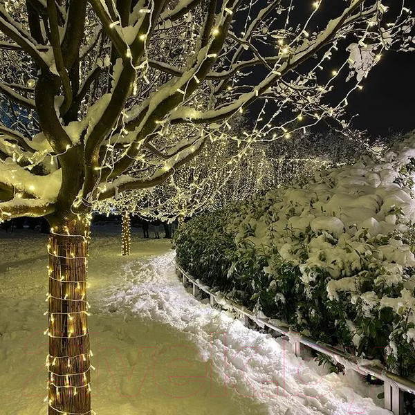 Изображение товара Светодиодная гирлянда КС Нить Ориона 15W 200 LED / 955138 (10м, белый)