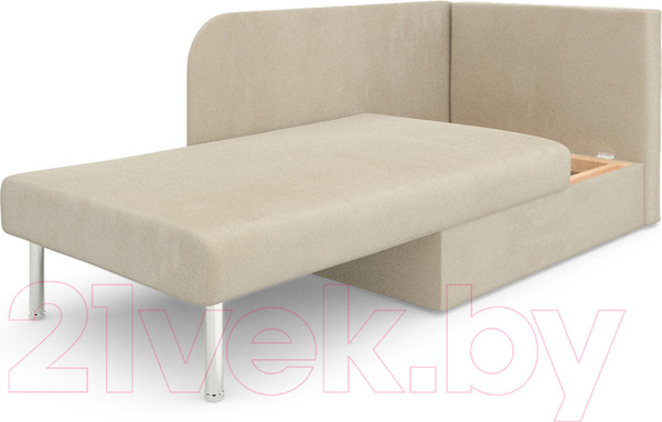 Изображение товара Тахта Mebel-Ars Алиса (бархат бежевый Star Velvet 6 Light Beige)