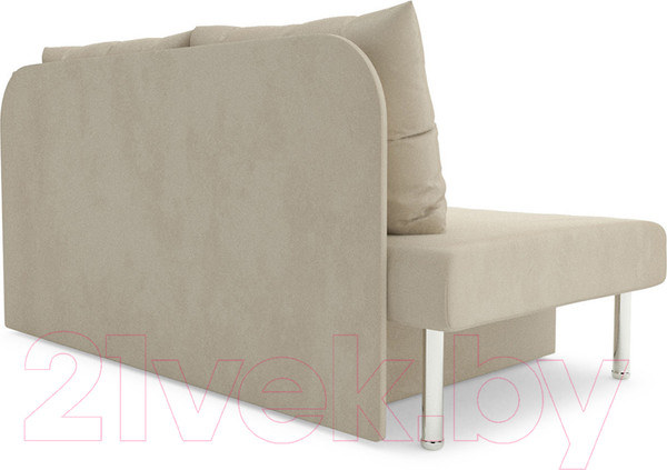 Изображение товара Тахта Mebel-Ars Алиса (бархат бежевый Star Velvet 6 Light Beige)