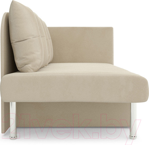 Изображение товара Тахта Mebel-Ars Алиса (бархат бежевый Star Velvet 6 Light Beige)