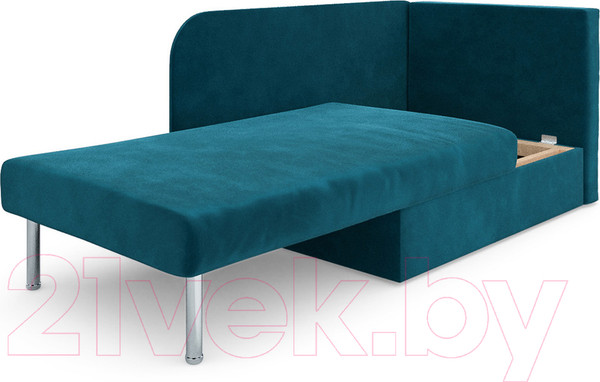 Изображение товара Тахта Mebel-Ars Алиса (бархат сине-зеленый Star Velvet 43 Black Green)