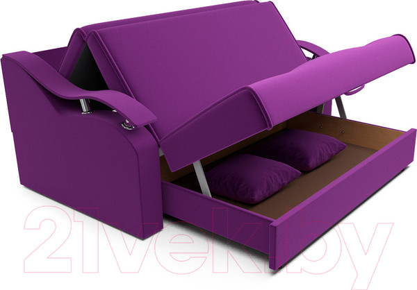 Изображение товара Диван Mebel-Ars Шарк №2 (фиолетовый)