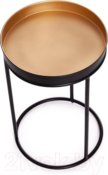 Изображение товара Комплект журнальных столиков Tetchair Secret De Maison Runa (алюминиевый сплав/черный/античная медь)