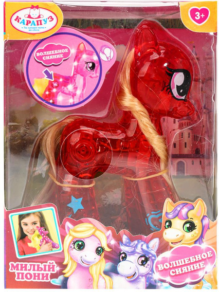Изображение товара Игровой набор Карапуз Пони / PONY2024720-PINK-RU (розовый)