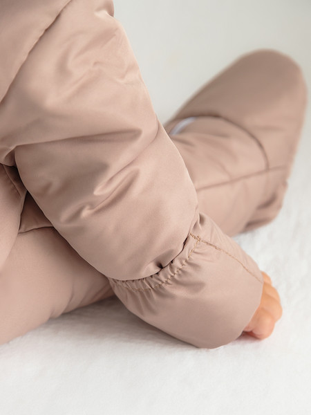 Изображение товара Комбинезон прогулочный детский Amarobaby Spring / AB-OD23-6201-BEG-62 (бежевый, р.62)