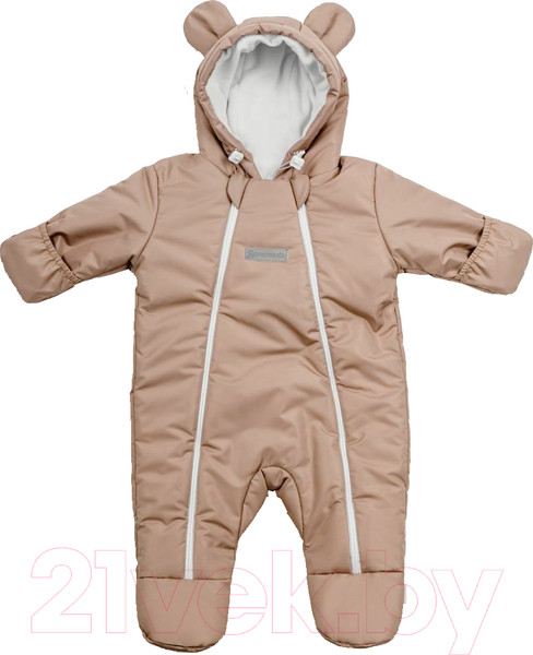 Изображение товара Комбинезон прогулочный детский Amarobaby Spring / AB-OD23-6201-BEG-62 (бежевый, р.62)